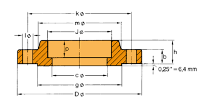 welding neck flanges