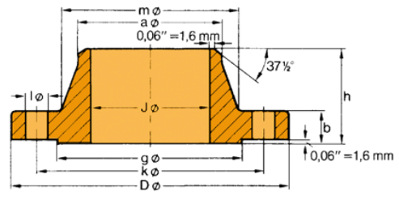welding neck flanges