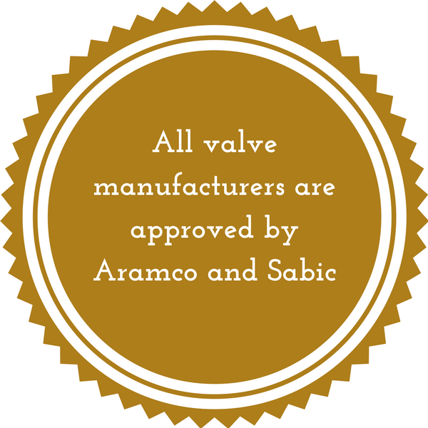 Flnages approved by Aramco and Sabic